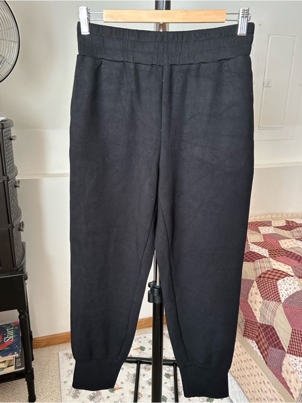 Varley Doublesoft The Slim Cuff Pant 25 Jogger Black Small
